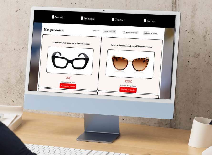 Faux site de e-commerce